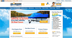 Desktop Screenshot of go2marine.com